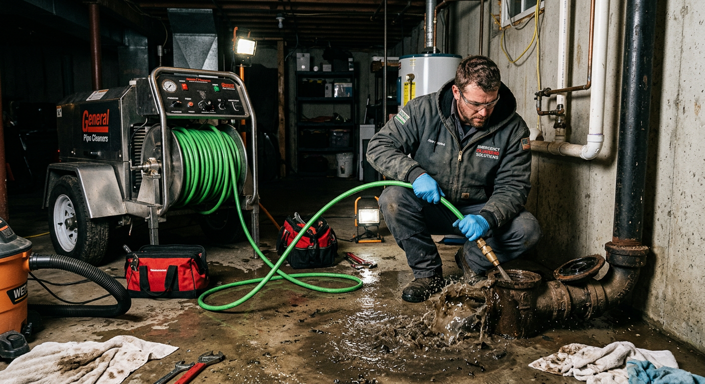 Canalisation bouchée débouchage urgence Antony